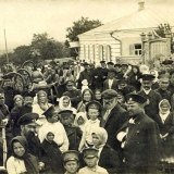 проводы мобилизованных на войну1914г